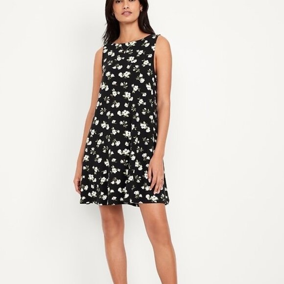 OLD NAVY Sleeveless Mini Swing Dress SIZE XL NWT - Picture 1 of 5